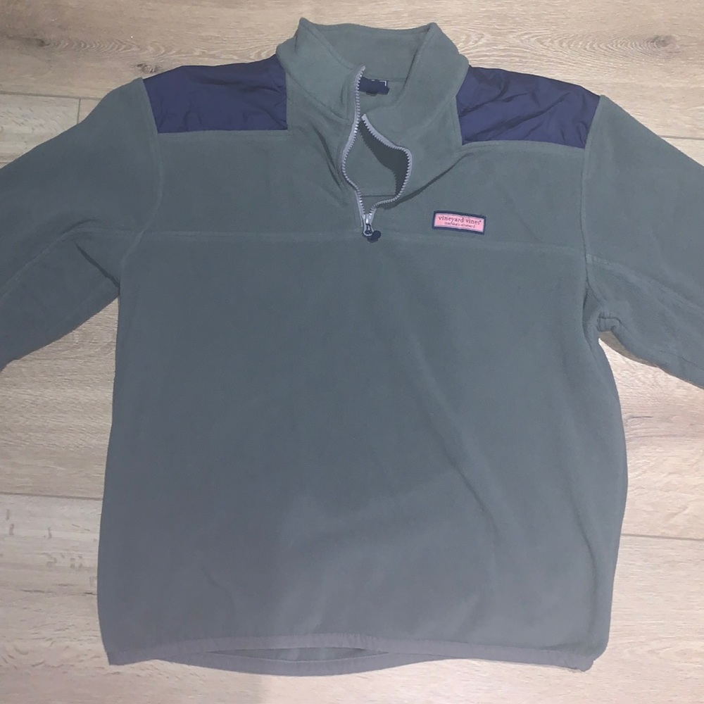 Men’s vineyard vines quarter zip fleece